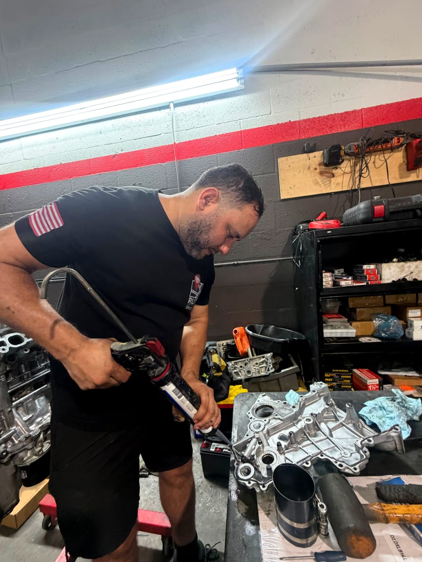 Reparación de motor